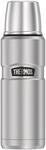 Thermos Isolierflasche, silber, 99