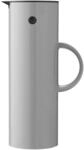 stelton Classic Isolierkanne EM77, 1 l, hellgrau, grau