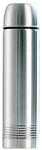 emsa Isolierflasche "Senator", Edelstahl, auslaufsicher, 1,0 Liter, silber
