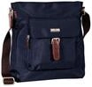 TOM TAILOR Umh&auml;ngetasche "Rina", Patch, f&uuml;r Damen, blau