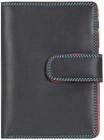 Mywalit Brieftasche, Druckknopflasche, Leder, f&uuml;r Damen, schwarz, 99