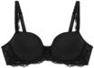 TRIUMPH Amourette Charm Minimizer-BH, Spitze, f&uuml;r Damen, schwarz, 75B