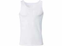 CALIDA Pure & Style Sport-Shirt, ärmellos, Baumwoll-Stretch, für Herren, weiß, L