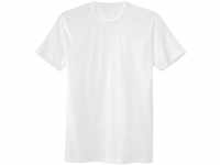 CALIDA T-Shirt, Rundhals-Ausschnitt, blau, für Herren, weiß, L
