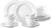 Seltmann Weiden Kaffee-Set, 18-teilig, wei&szlig;