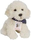 HERMANN Teddy COLLECTION&reg; Kuscheltier "Labradoodle", sitzend, 30 cm, wei&szlig;