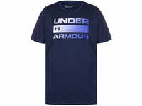 UNDER ARMOUR T-Shirt "Team Issue", Logo-Print, atmungsaktiv, für Herren, blau,...