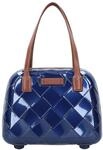 Stratic Beautycase, Rei&szlig;verschluss, Bodenn&auml;gel, f&uuml;r Damen, blau, 99