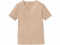 SCHIESSER T-Shirt "Laser Cut", hoher Baumwollanteil, für Herren, beige, 6