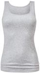 mey Cotton Pure Unterhemd, breite Tr&auml;ger, f&uuml;r Damen, grau, 44