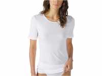 mey T-Shirt, Blickdicht, uni, für Damen, weiß, 42