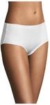 mey Illusion Midislip, Stretch, f&uuml;r Damen, wei&szlig;, 42