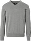 CASAMODA Herren Pullover uni, grau, L