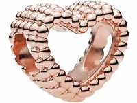 PANDORA Charm "Beaded Heart 787516", roségold