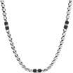 FOSSIL Herren Kette, Edelstahl, SILBER