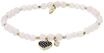 FOSSIL Damen Wellnessarmband "Vintage Motifs JA6922710", Edelstahl/Rosenquarz,