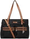 PICARD Schultertasche, Schultergurt, Au&szlig;entaschen, f&uuml;r Damen, blau, 99