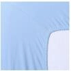 ESTELLA&reg; Jersey-Spannbettlaken, blau, 180X200