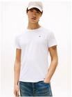 TOMMY HILFIGER Denim T-Shirt, Baumwolle, f&uuml;r Herren, wei&szlig;, XL