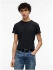 TOMMY HILFIGER Denim T-Shirt, Baumwolle, f&uuml;r Herren, schwarz, L