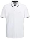 ORIGINALS by JACK & JONES Poloshirt, Kurzarm, Stickerei, f&uuml;r Herren, wei&szlig;, L
