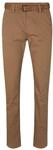 DENIM TOM TAILOR Chino, uni, G&uuml;rtel, f&uuml;r Herren, braun, W30/L34