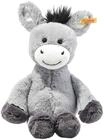 Steiff Soft Cuddly Friends Kuscheltier "Dinkie Esel", 30 cm, grau
