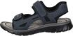 rieker Sandalen, Lederoptik, Mesh, f&uuml;r Herren, blau, 41