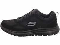 SKECHERS® Burns Sneaker "Agoura", Leder-Details, Mesh, für Herren, schwarz, 44