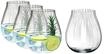 RIEDEL Gin-Set "Optical O", 4-teilig, 762 ml, klar