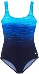 LASCANA Badeanzug, schnelltrocknend, Shapingeinsatz, f&uuml;r Damen, blau, 46B