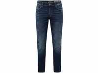 TOM TAILOR Jeans, 5-Pocket-Style, Baumwolle, Waschung, für Herren, blau, W36/L32