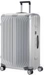 Samsonite 4-Doppelrollen-Trolley, Hartschale, TSA-Schloss, grau