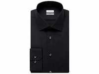 Smart Essentials Businesshemd, Tailored Fit, Langarm, Kent-Kragen, für Herren