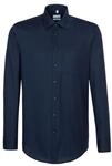 seidensticker Business Hemd Schwarze Rose, blau, 39