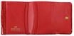 BRAUN B&Uuml;FFEL Geldb&ouml;rse, Leder, Emblem, Kroko-Optik, uni, f&uuml;r Damen, rot