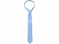 ETERNA Krawatte, Seide, uni, 6 cm, für Herren, blau, OneSize