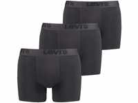 Levi's® Unterhose, 3er Pack, hoher Baumwoll-Anteil, Logo-Bund, für Herren,...