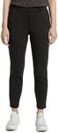 DENIM TOM TAILOR Chino, kn&ouml;chellang, f&uuml;r Damen, schwarz, S