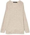 VERO MODA&reg; Pullover, V-Ausschnitt, f&uuml;r Damen, beige, S