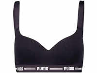 PUMA® Schalen-BH, bügellos, Logo, für Damen, schwarz, XS