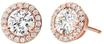 MICHAEL KORS Damen Ohrstecker "MKC1035AN791", 925er Silber, ros&eacute;gold