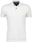 LERROS Poloshirt, Logo-Stickerei, f&uuml;r Herren, wei&szlig;, L