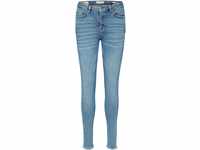 SELECTED FEMME Jeans, Skinny-Fit, 5-Pocket-Style, für Damen, blau, 28/32