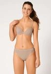 sloggi Basic + Slip, uni, 2er-Pack, Bord&uuml;re, f&uuml;r Damen, beige, 44