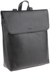 PICARD Rucksack, Leder, Rei&szlig;verschlussfach, uni, f&uuml;r Damen, schwarz, 99