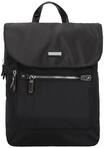 TOM TAILOR Rucksack "Rina", Patch, uni, f&uuml;r Damen, schwarz