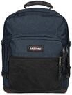 EASTPAK&reg; Rucksack, R&uuml;ckenpolster, Denim-Look, Patch, blau
