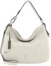 SURI FREY Schultertasche, Kunstleder, Anh&auml;nger, uni, f&uuml;r Damen, beige, 99