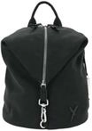SURI FREY Rucksack, Emblem, Kunstleder, f&uuml;r Damen, schwarz, 99